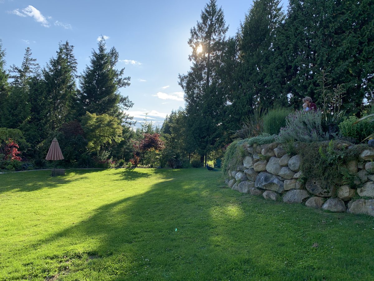 The grounds at Roberts Creek